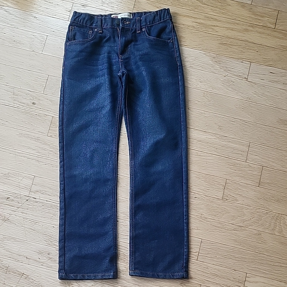 Levi's Dark Indigo Straight Jeans